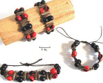 Huayruro & Chumbimba Rainforest Seed Bracelet - Natural Artist