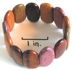 Wood Bracelet - Calalily - Natural Artist