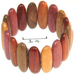 Wood Bracelet - Dagny - Natural Artist