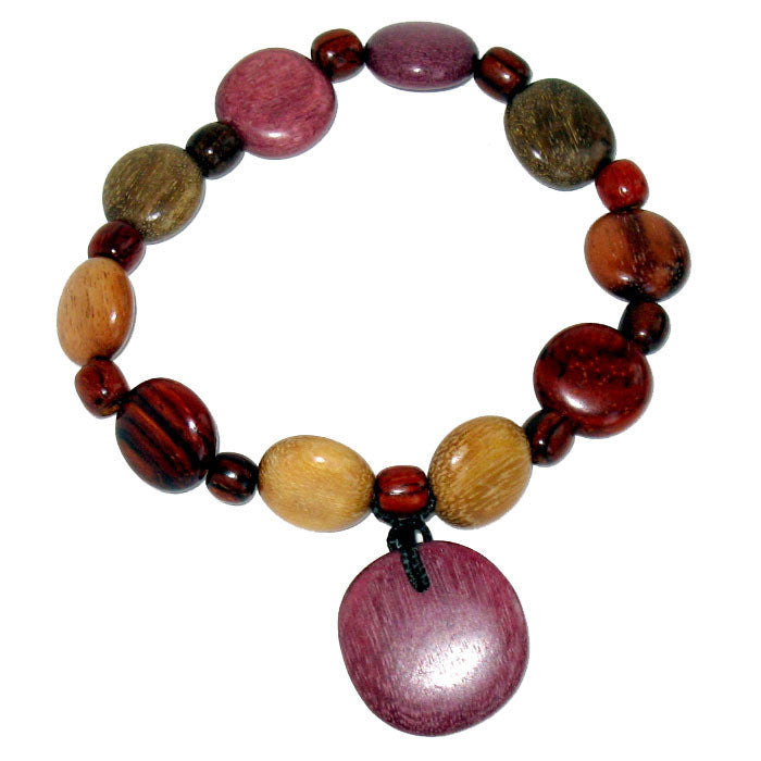 Wood Bracelet - Token of Love - Natural Artist