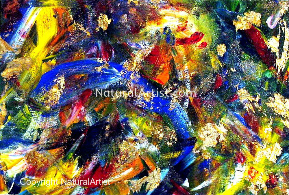 Explosion - Original Painting by Bethanne Stephan