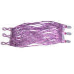 Fancy Mayan Beaded Bracelet - Lavender Lady - Natural Artist