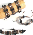 Job's Tears & Acacia Rainforest Seed Bracelet - Natural Artist