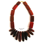 Rosewood Necklace - Athena - Natural Artist