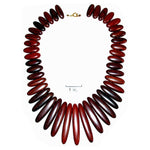Rosewood Necklace - Delila - Natural Artist
