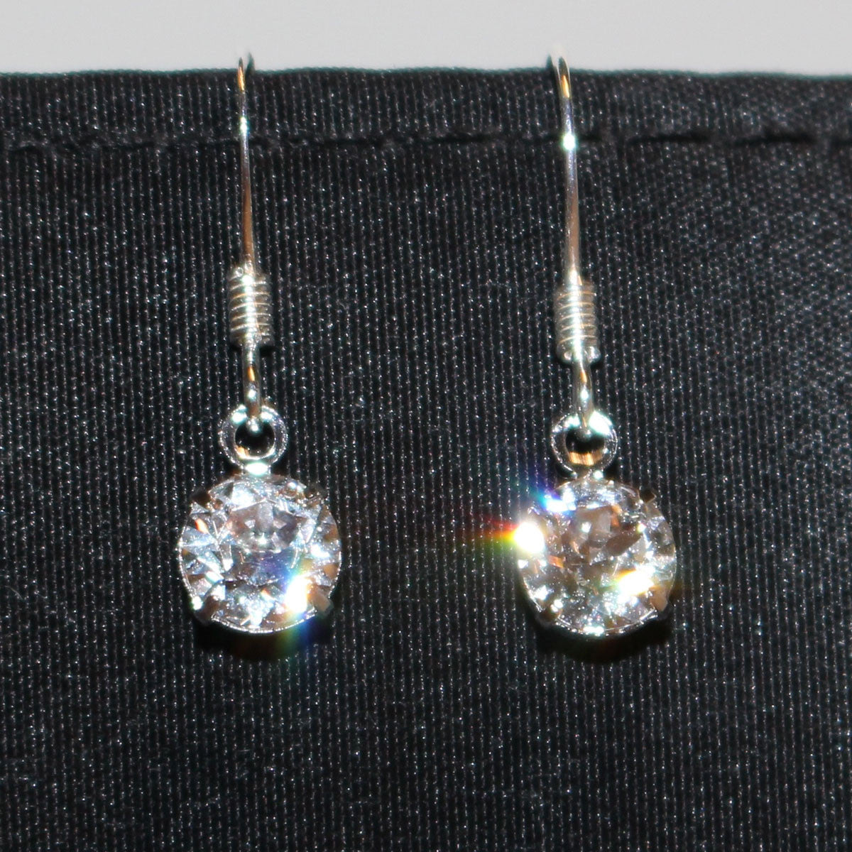 Swarovski Crystal Drop Earrings - Natural Artist