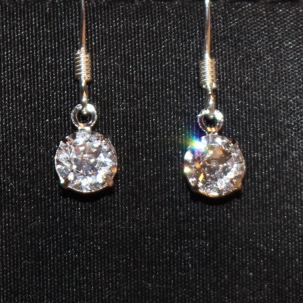 Swarovski Crystal Drop Earrings - Natural Artist