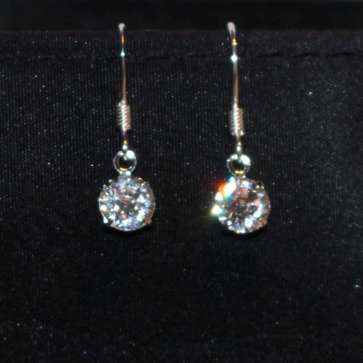 Swarovski Crystal Drop Earrings - Natural Artist