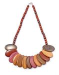 Wood Necklace - Aura - Natural Artist